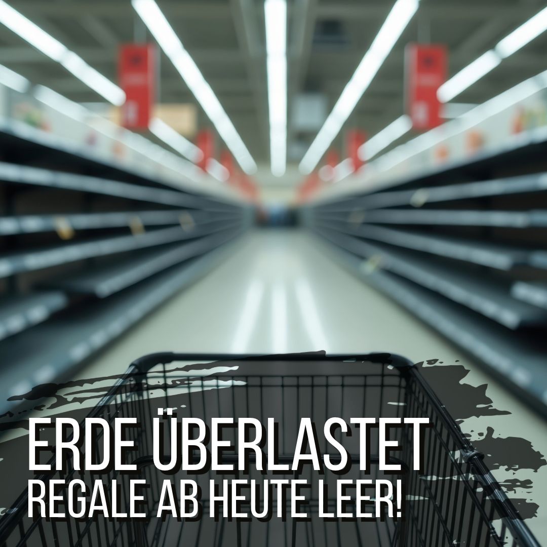 Ab heute leben wir auf Pump.